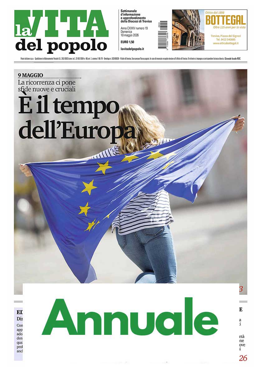 Abbonamento annuale cartaceo “La Vita del Popolo”